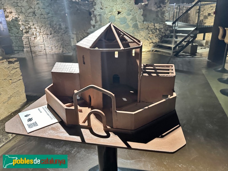 Premià de Mar - Museu Romà. Maqueta (Foto: Albert Esteves, 2024) Premià de Mar - Museu Romà. Maqueta