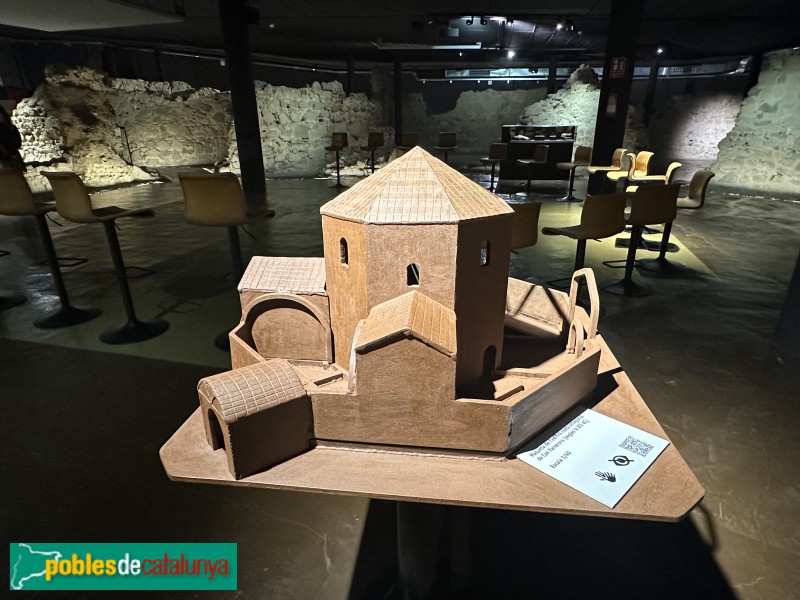 Premià de Mar - Museu Romà. Maqueta (Foto: Albert Esteves, 2024) Premià de Mar - Museu Romà. Maqueta
