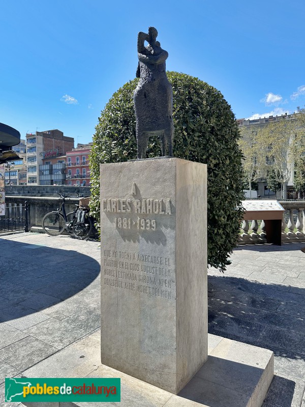 Girona - Monument a Carles Rahola