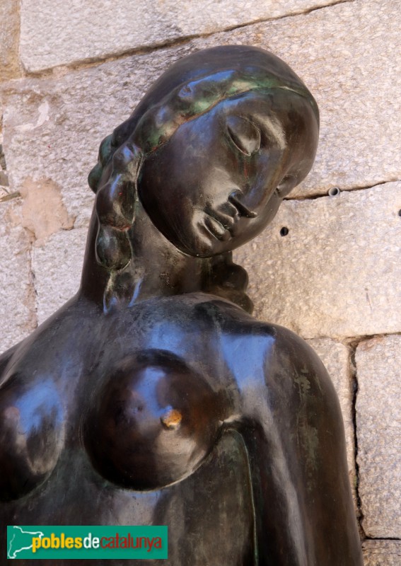 Girona - Monument al centenari de Fidel Aguilar