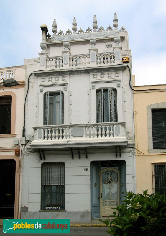 Premià de Mar - Casa al carrer Sant Cristòfol, 49