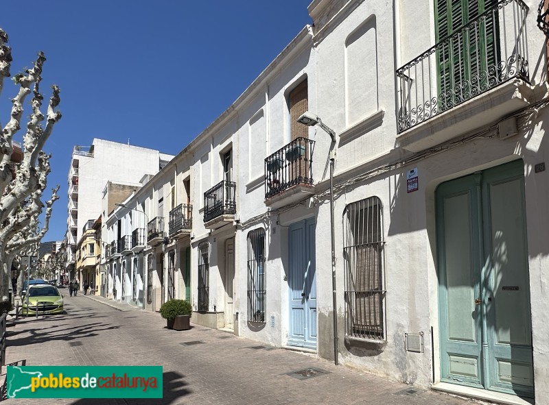 Premià de Mar - Carrer de la Plaça