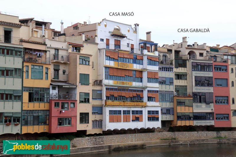 Girona - Façana de l'Onyar