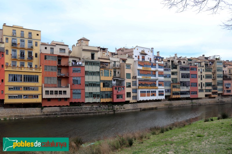 Girona - Façana de l'Onyar