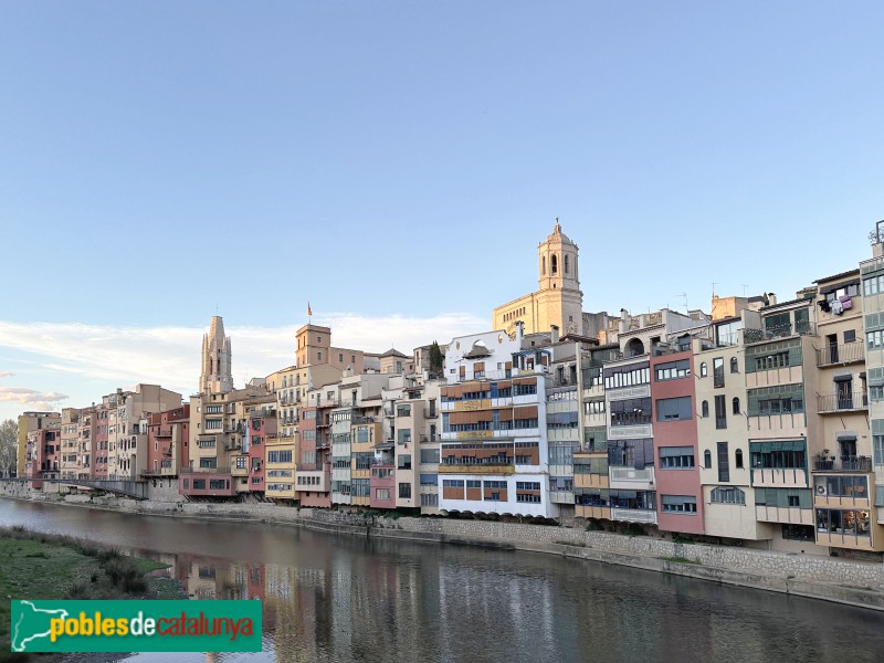 Girona - Façana de l'Onyar