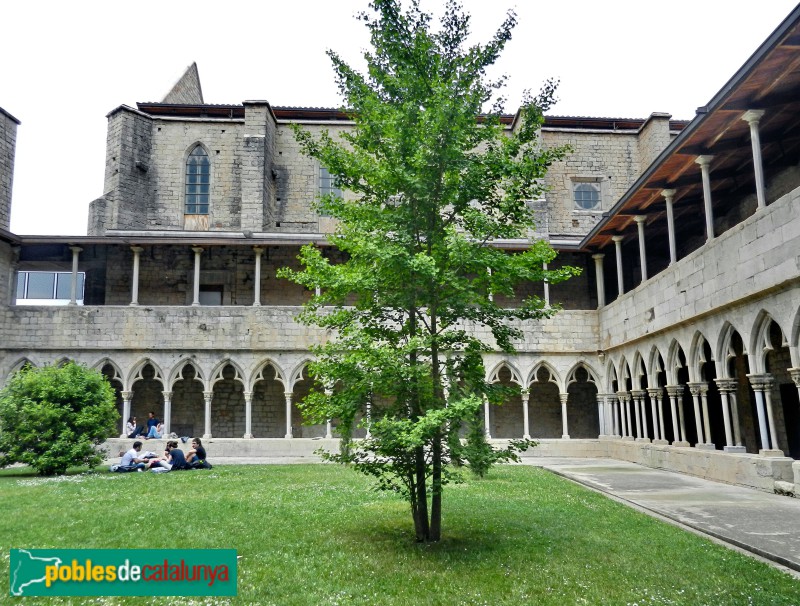 Girona - Convent de Sant Domènec. Claustre