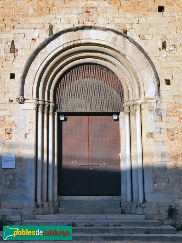 Girona - Convent de Sant Domènec. Portada