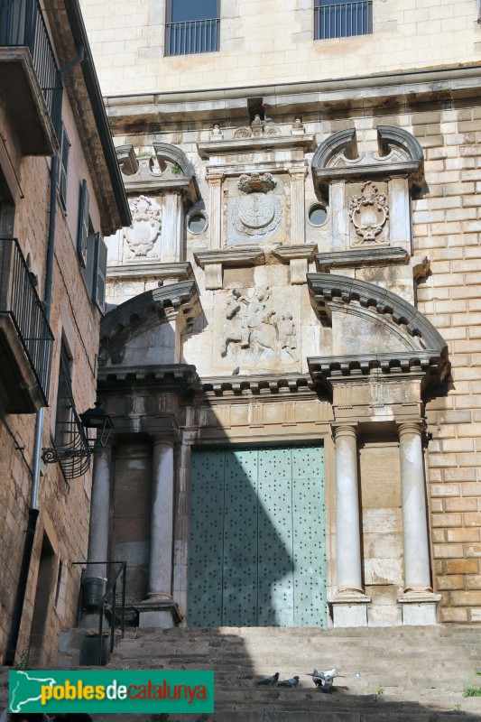 Girona - Església de Sant Martí Sacosta. Portada