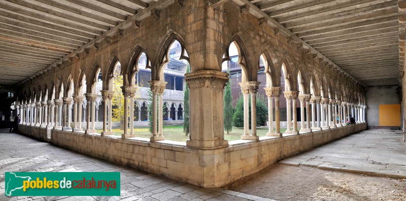 Girona - Convent de Sant Domènec. Claustre