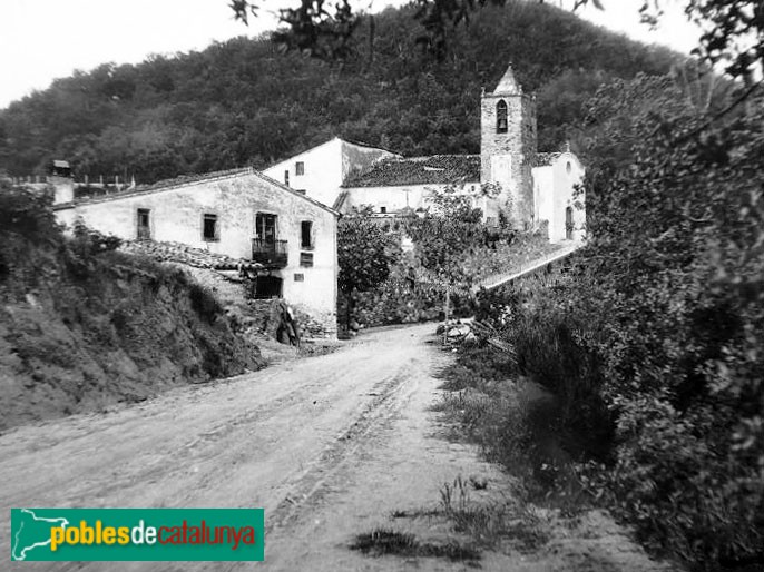 Fogars de Montclús - Sant Martí de Mosqueroles. Postal antiga