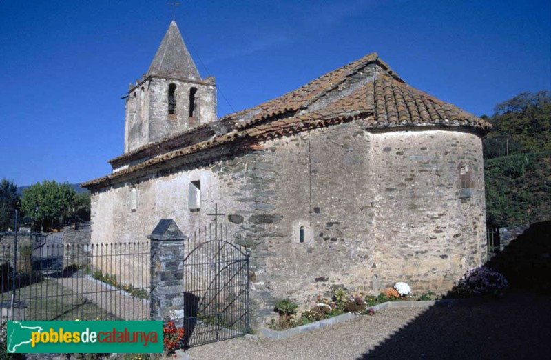 Fogars de Montclús - Església de Sant Esteve de la Costa