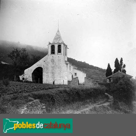 Fogars de Montclús - Església de Sant Esteve de la Costa