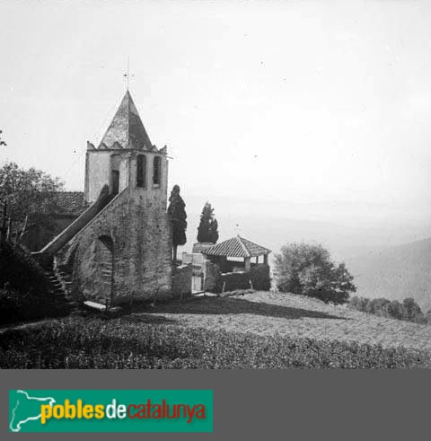 Fogars de Montclús - Església de Sant Esteve de la Costa