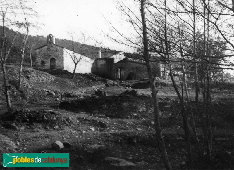 Fogars de Montclús - Església de Santa Maria de l'Illa o de Sant Roc