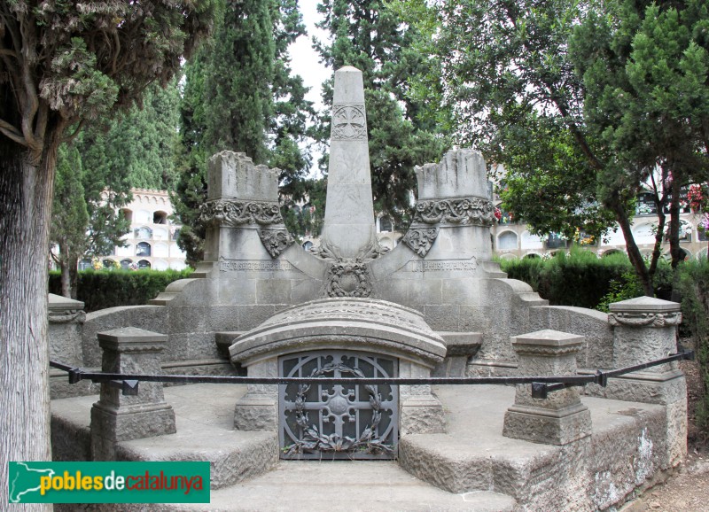 Sant Sadurní d´Anoia - Cementiri. Panteó Domènech