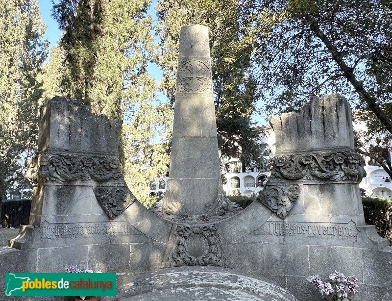 Sant Sadurní d'Anoia - Cementiri. Panteó Domènech