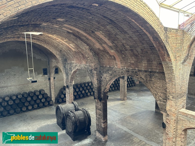 Sant Sadurní d'Anoia - Caves Codorníu. Celler Gran