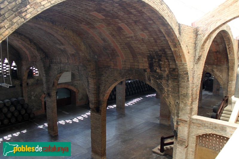 Sant Sadurní d'Anoia - Caves Codorníu. Celler Gran