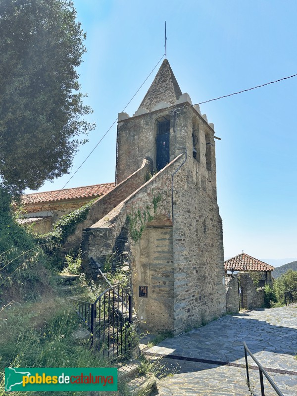 Fogars de Montclús - Església de Sant Esteve de la Costa