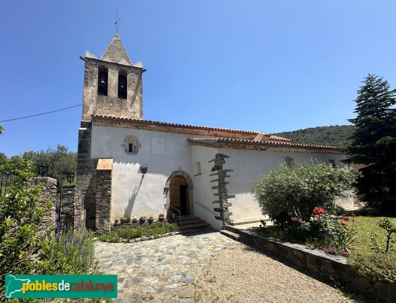 Fogars de Montclús - Església de Sant Esteve de la Costa