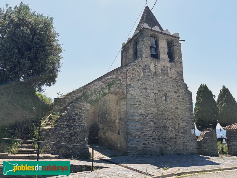 Fogars de Montclús - Església de Sant Esteve de la Costa