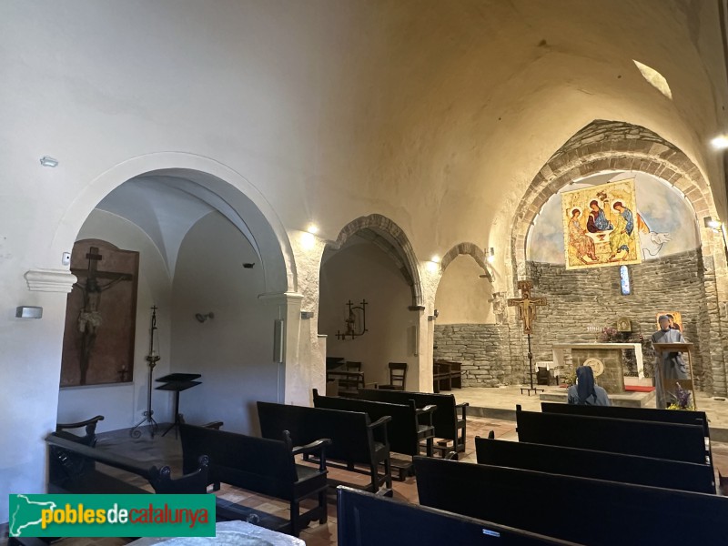 Fogars de Montclús - Església de Sant Esteve de la Costa