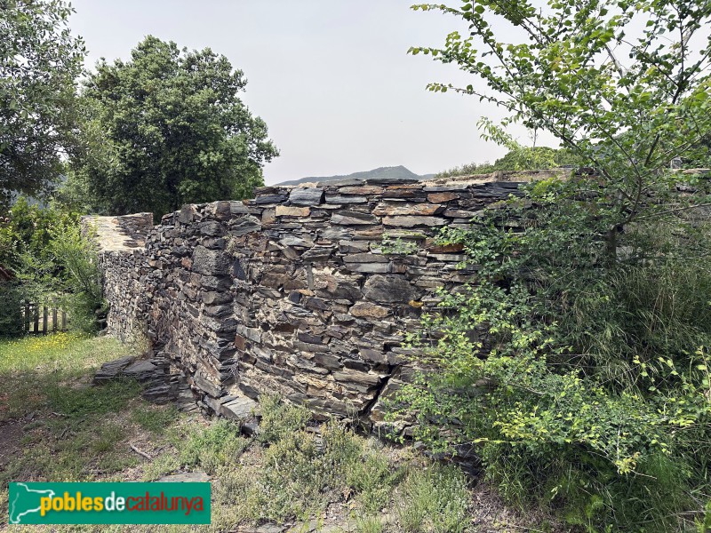 Montseny - Restes de l'ermita de Santa Anastàsia