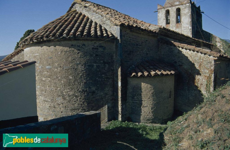 Fogars de Montclús - Església de Sant Esteve de la Costa