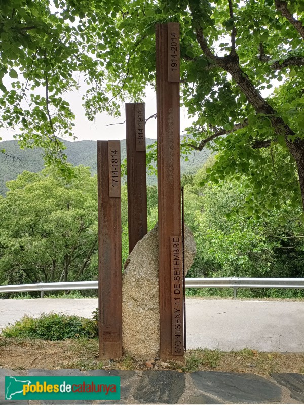 Montseny - Monument al Tricentenari de l'11 de Setembre