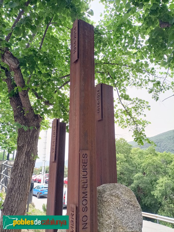 Montseny - Monument al Tricentenari de l'11 de Setembre