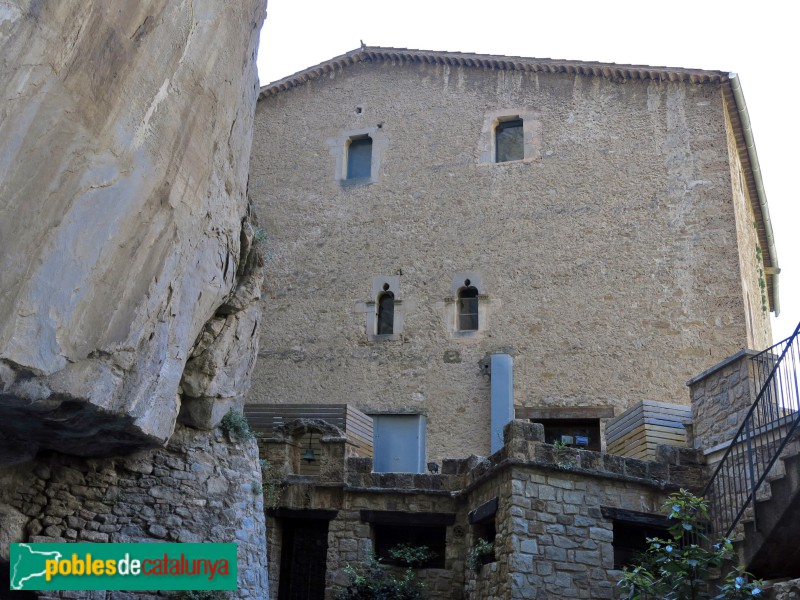 Bigues i Riells del Fai - Monestir de Sant Miquel el Fai. Casa del Prior