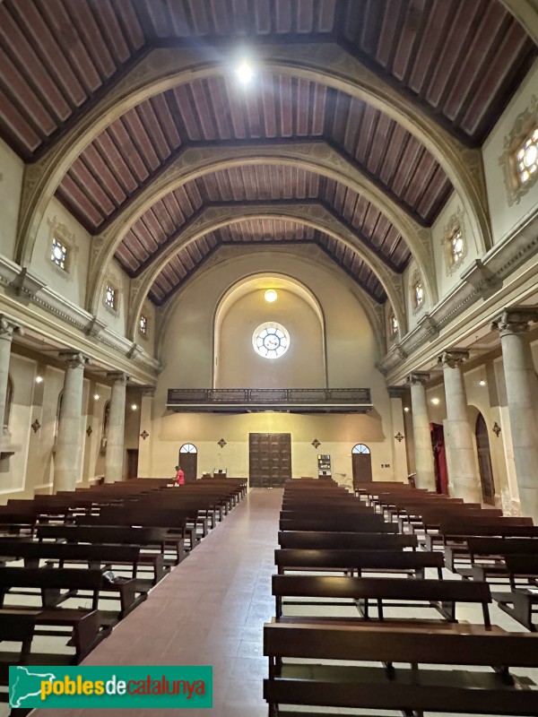 Tona - Església de Sant Andreu. Nau