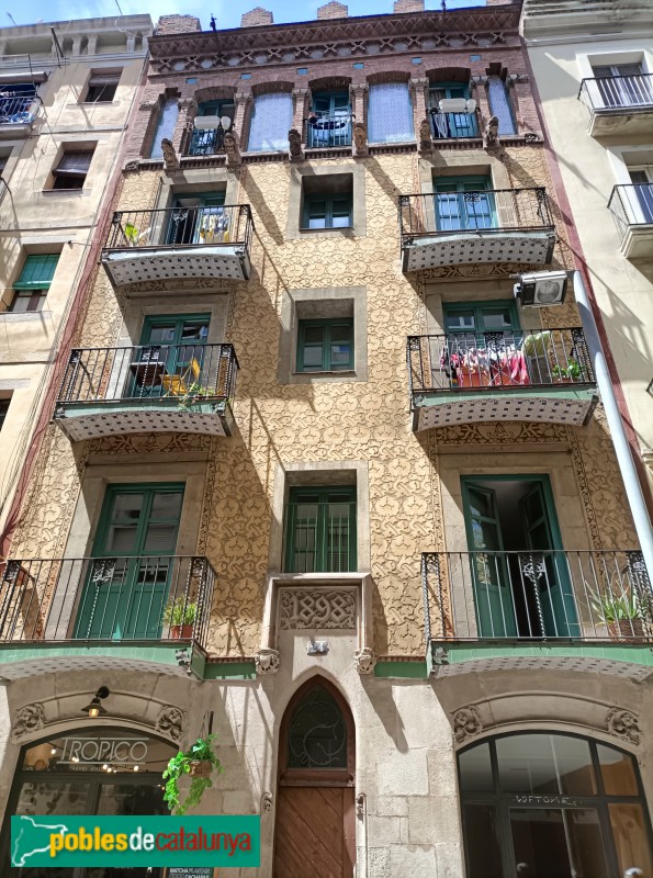 Barcelona - Marquès de Barberà, 24 (Casa Carlos de Llanza)