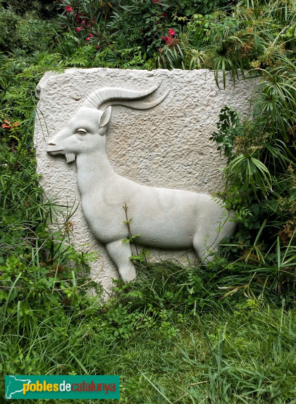Barcelona - Escultures d'animals als Jardins Vicens Vives (Foto: Anna Corcoll, 2020) Barcelona - Escultures d'animals als Jardins Vicens Vives