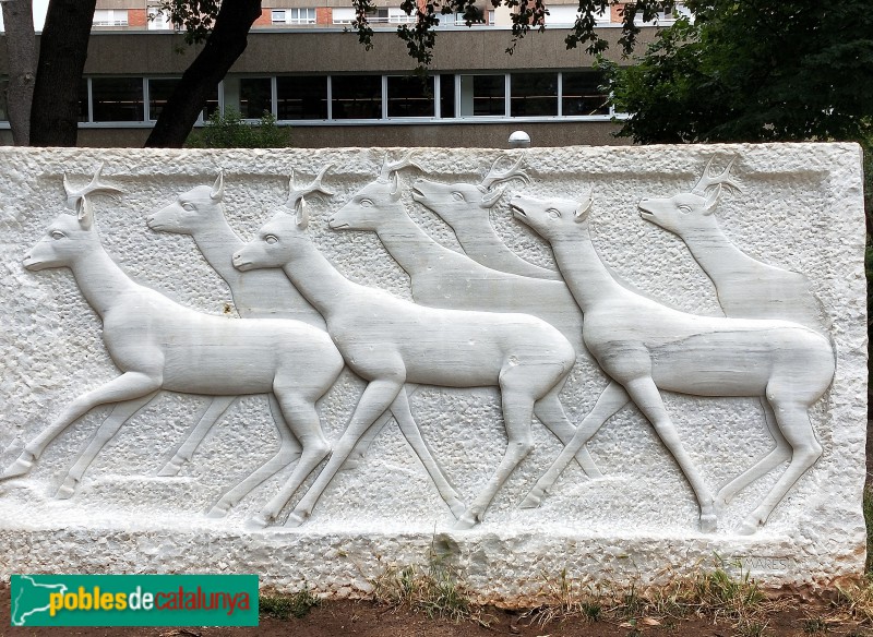 Barcelona - Escultures d'animals als Jardins Vicens Vives (Foto: Anna Corcoll, 2020) Barcelona - Escultures d'animals als Jardins Vicens Vives