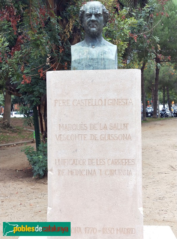 Barcelona - Monument al Doctor Pere Castelló