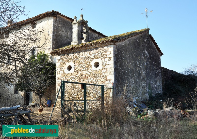 Aiguaviva - Casa dels Templers. Capella