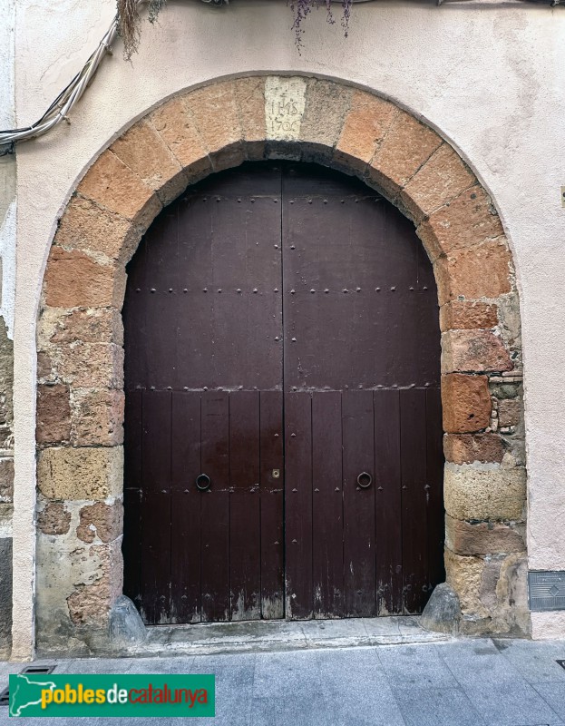 Cambrils - Carrer Major. Portal de 1706