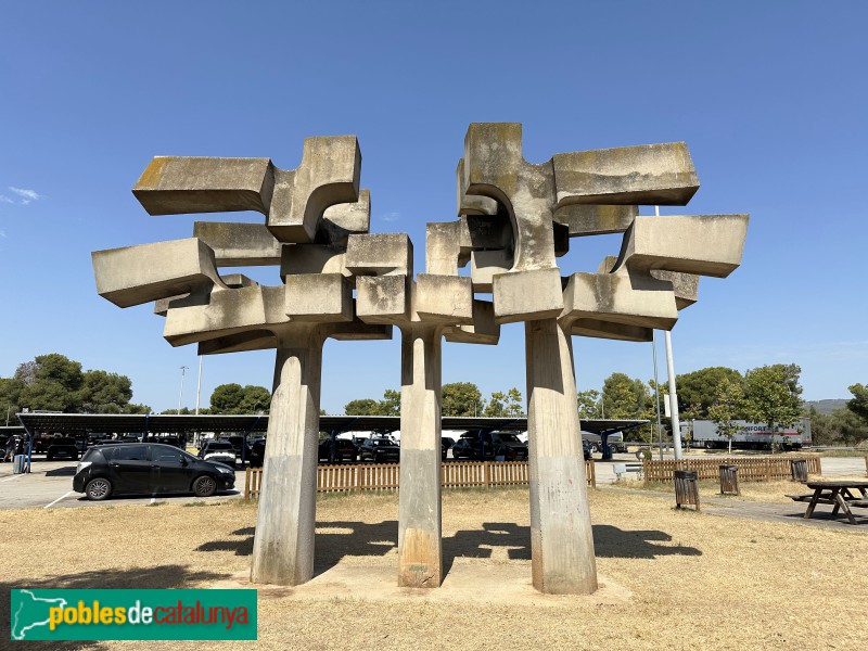 L'Arboç - Escultura de l'Àrea del Penedès