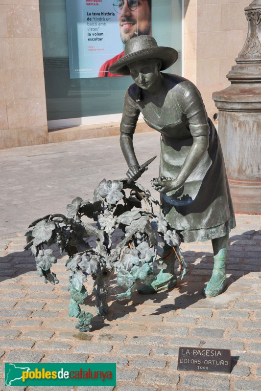 Cambrils - Escultura <i>Pagesos Veremant</i>