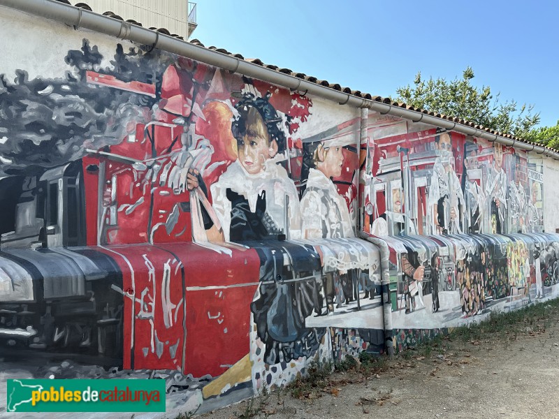 Cambrils - Mural de les Festes de l'Eixample