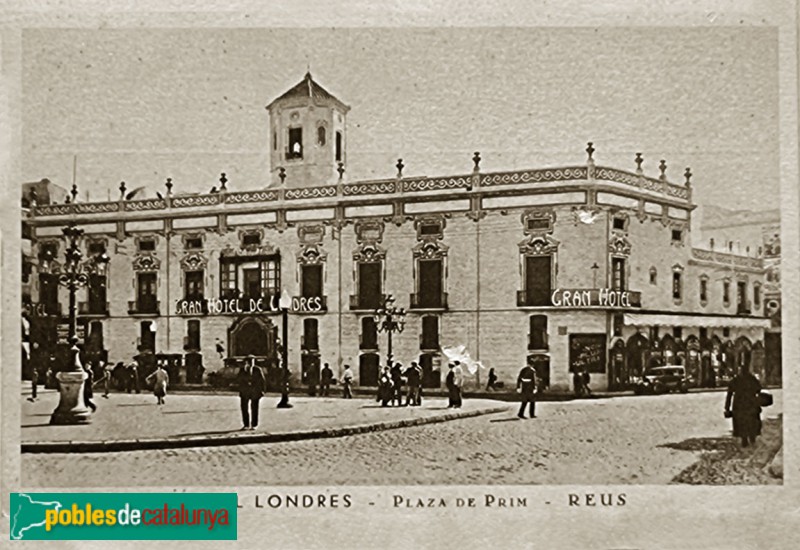 Reus - Palau Miró (Desaparegut). Postal antiga