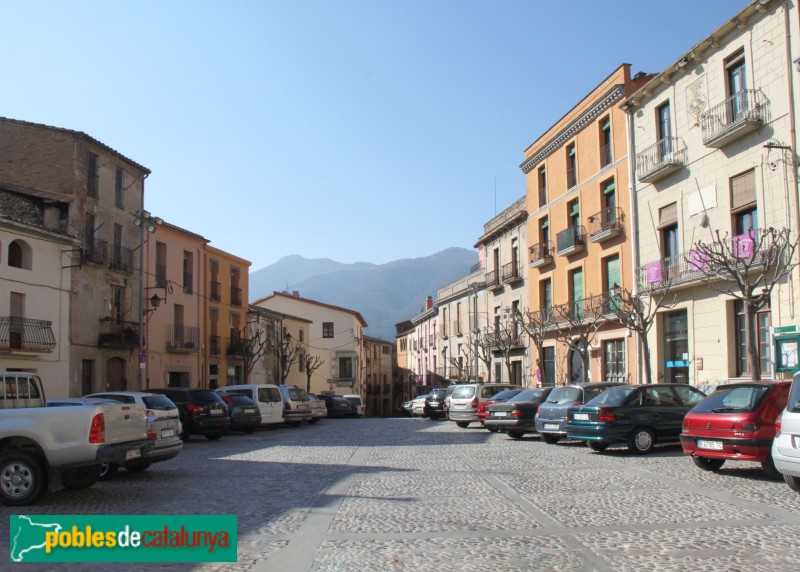 Anglès - Plaça de la Vila