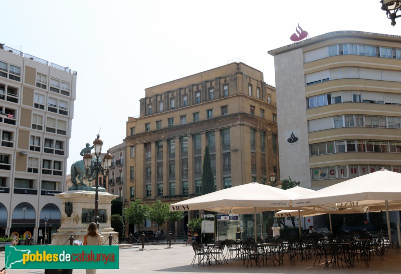 Reus - Plaça del General Prim. Part moderna