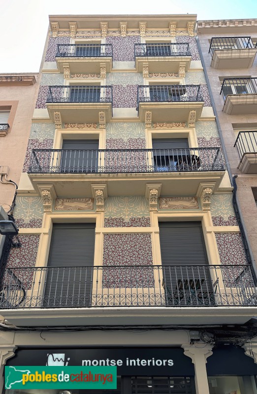 Reus - Carrer Monterols, 30 (Cal Codina)