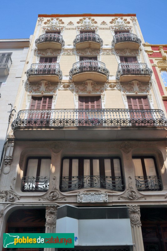 Reus - Carrer LLovera, 19-21 (Casa Tomàs Jordi)