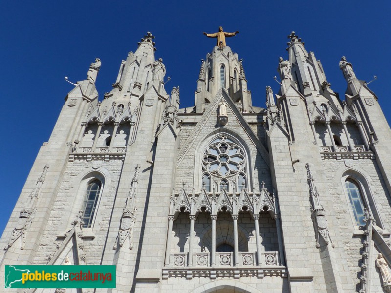 Barcelona - Temple del Sagrat Cor del Tibidabo