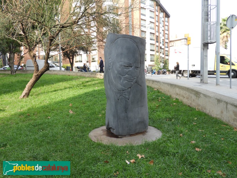 Barcelona - Monument a Winston Churchill