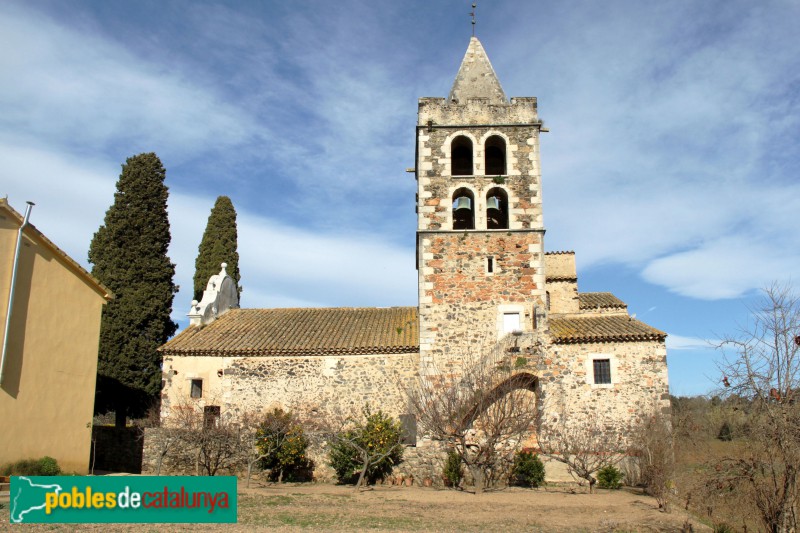 Vilobí d'Onyar - Església de Sant Dalmai