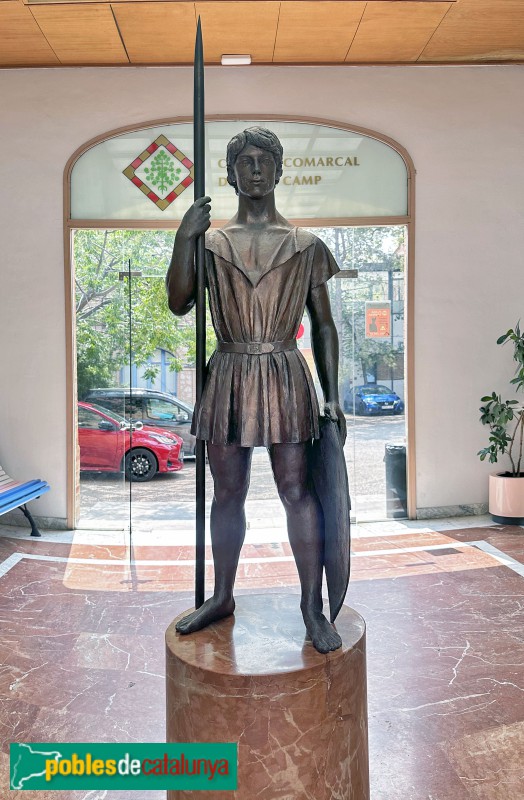 Reus - Escultura Sant Jordi (Consell Comarcal)